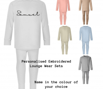 Personalised Loungewear Sets