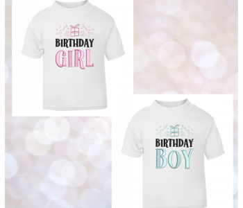 Personalised Birthday T-Shirt- Birthday Girl / Boy